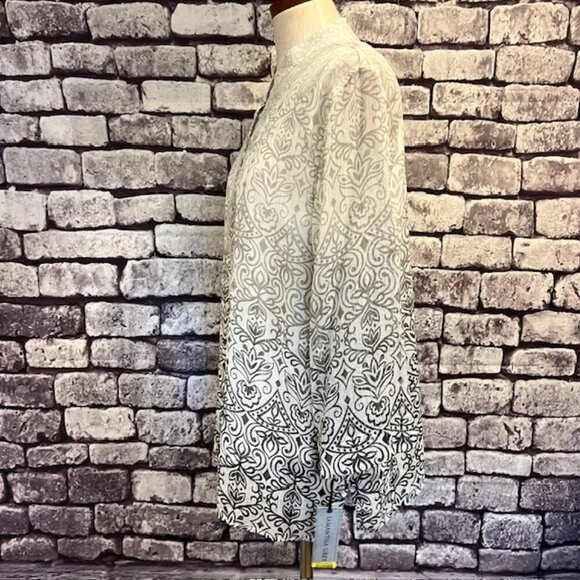 Samantha Grey NWT Sheer Blouse W/ Built In Tank Size 18 - Picture 4 of 9